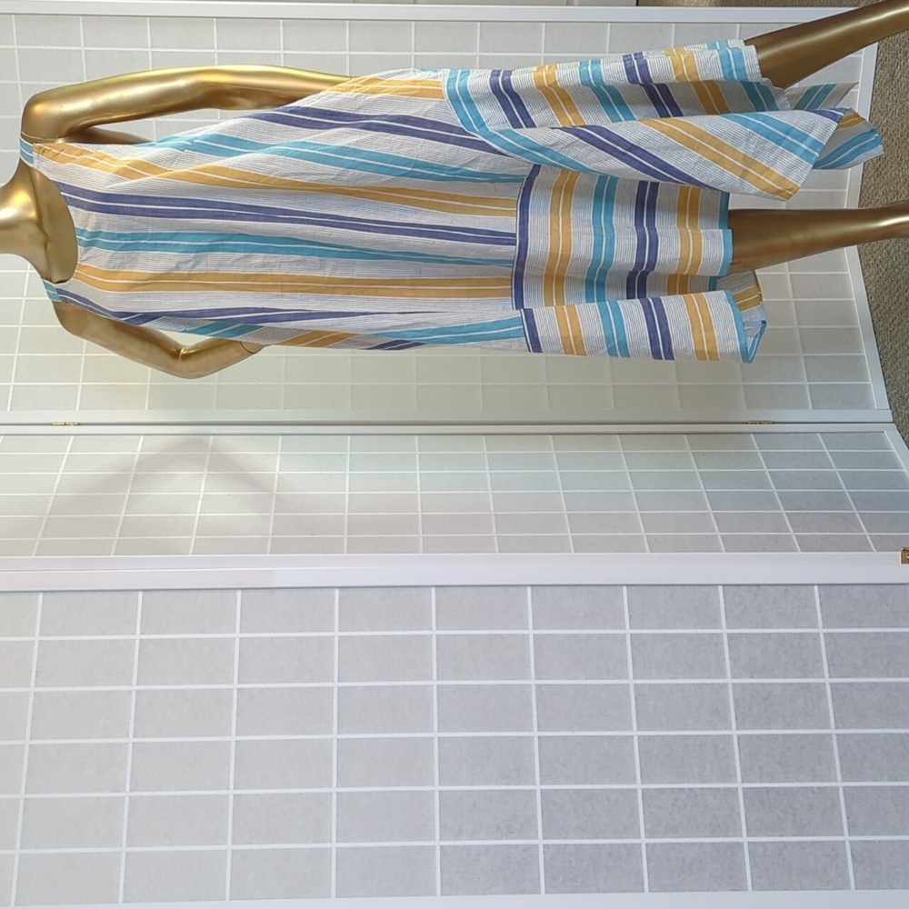 NWOT Anthropologie Awning Striped Maxi Dress